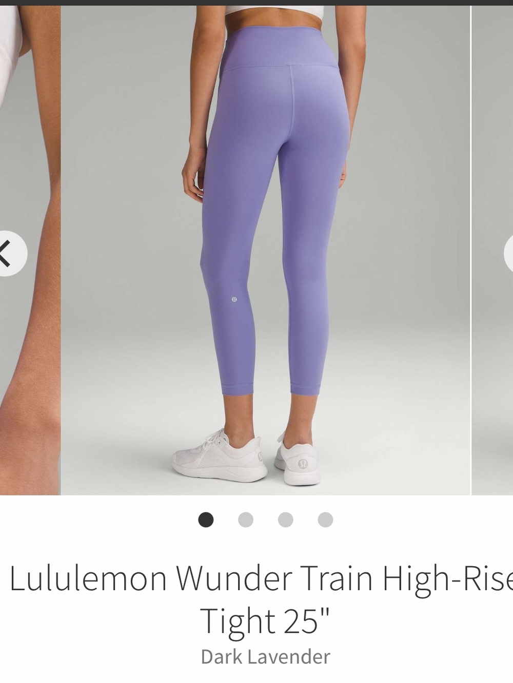 Lululemon Wunder Train High-Rise
Tight 25" Dark Lavender. Size 6. EUC